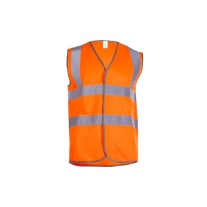 Uneek UC801 Hi-Vis Railway Safety Vest (Orange)