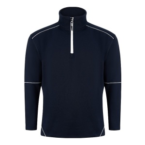 Orn Workwear Fireback Quarter-Zip Work Sweatshirt (Navy)
