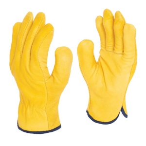 Polyco Daytona Lined Leather Gloves DR100