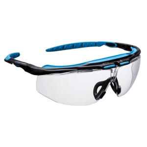 Portwest PS23 Peak Fog and Scratch Resistant Clear Safety Glasses