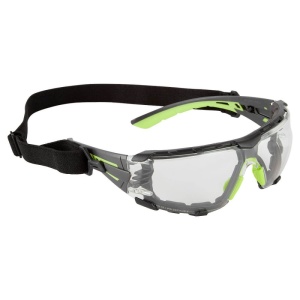 Portwest PS28 Tech Look Pro Wraparound Safety Glasses (Clear)
