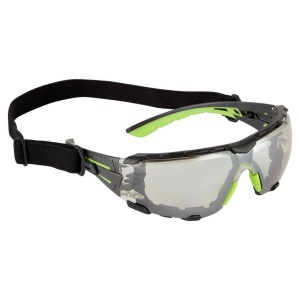 Portwest PS28 Tech Look Pro Wraparound Safety Glasses (Mirror)