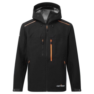 Portwest S385 20,000mm Waterproof Jacket (Black)