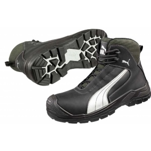 Puma Safety Cascades Black Mid S3 Insulated Toe Cap Safety Boots