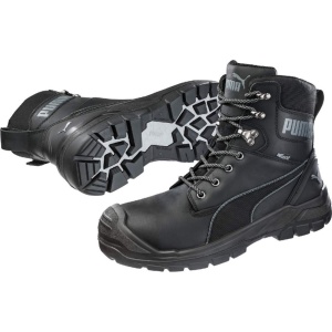 Puma Safety Conquest Black CTX High S3 Insulated Toe Cap Safety Boots