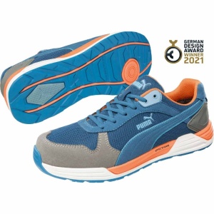 Puma Safety Frontside Blue S1P ESD Breathable Toe Cap Safety Shoes