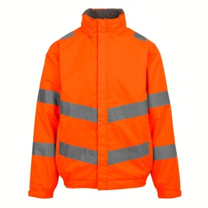 Regatta Pro Dover Hi-Vis Orange Sustainable Insulated Work Jacket (TRW457)