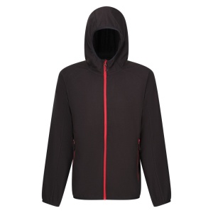 Regatta Navigate Black/Red Full-Zip Lightweight Work Fleece (TRF690)