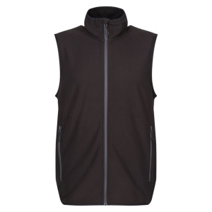 Regatta Navigate Black/Grey Lightweight Fleece Bodywarmer (TRF695)