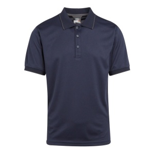 Regatta Navigate Navy Sustainable Short-Sleeve Polo Shirt (TRS264)