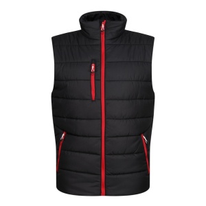 Regatta Navigate Thermal Puffer Bodywarmer (Black/Classic Red)