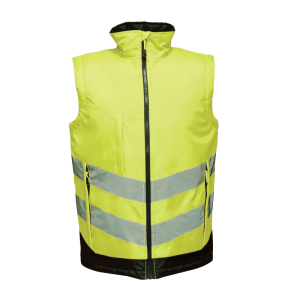 Regatta Pro Hi-Vis Insulated Bodywarmer (Yellow)