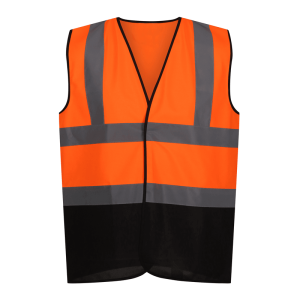 Regatta Pro Two-Tone Orange/Black Hi-Vis Work Vest (TRS199)