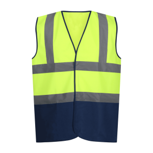 Regatta Pro Two-Tone Yellow/Navy Hi-Vis Work Vest (TRS199)