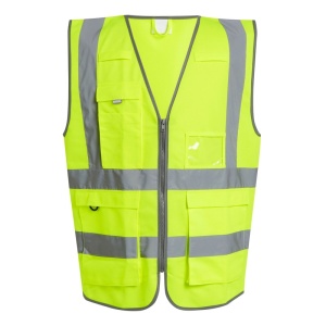 Regatta Pro Executive Hi-Vis Yellow Work Vest (TRS251)