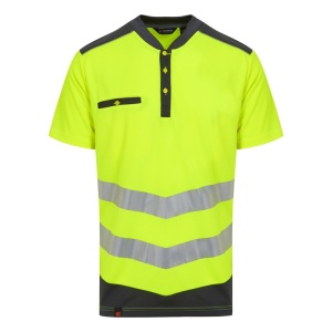 Regatta Pro Quick-Drying Yellow Hi-Vis Tactical Polo Shirt (TRS176)