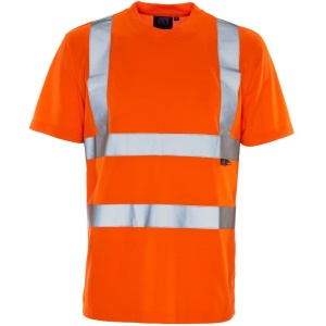 Supertouch Bird Eye Hi-Vis T-Shirt (Orange)