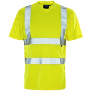 Supertouch Bird Eye Hi-Vis T-Shirt (Yellow)