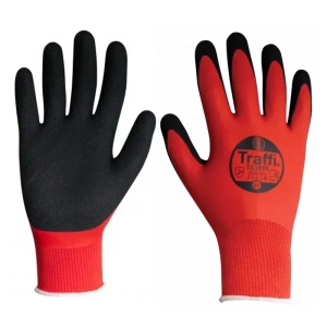 TraffiGlove TG1895 Latex- and Nitrile-Coated Water-Resistant Grip Gloves