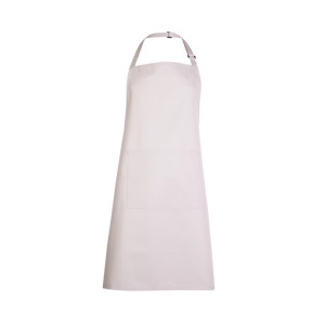 Uneek UC940 Bib Apron with Pocket (Natural)