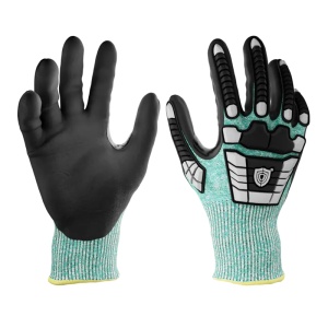 Unigloves Nitrex 295RP Impact- and Level F Cut-Resistant Grip Gloves