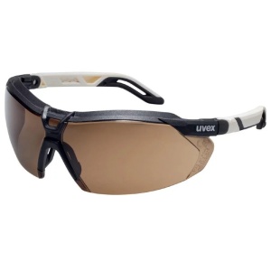 Uvex 9183223 i-5 Brown-Tinted Safety Sunglasses