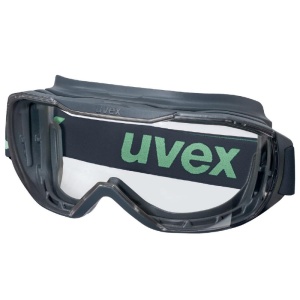 Uvex 9320295 Megasonic Planet Clear Sustainable Impact-Resistant Safety Goggles