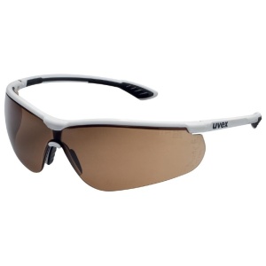 Uvex 9193223 Sportstyle Lightweight Brown-Tinted Safety Sunglasses