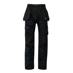 Xpert Pro Stretch+ Active-X Tapered Work Trousers (Black)