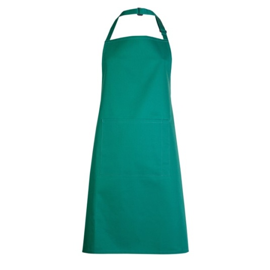 Uneek UC940 Bib Apron with Pocket (Bottle Green)