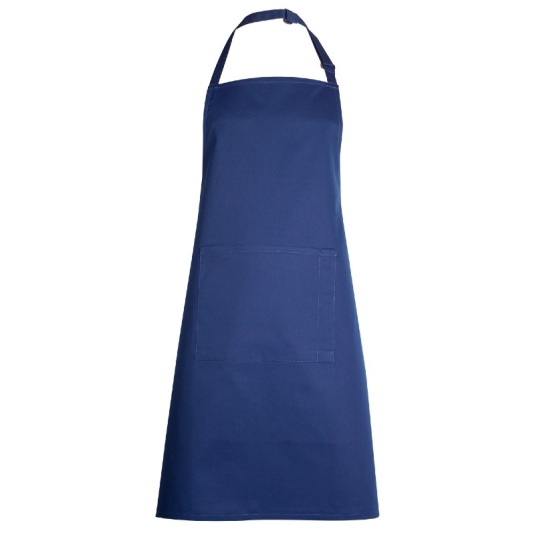 Uneek UC940 Bib Apron with Pocket (Navy)